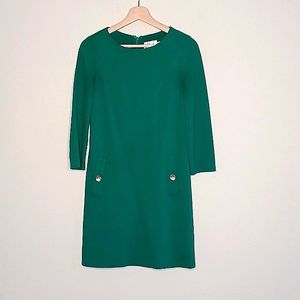 Eliza J 3/4 bright green dress Size 2